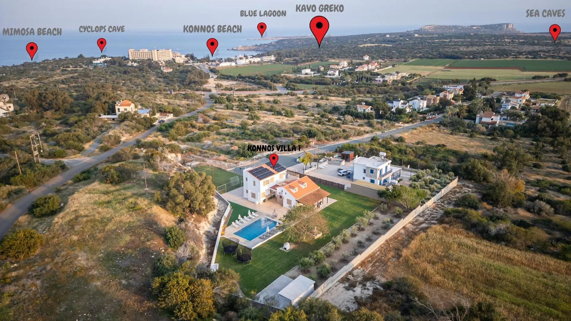 Konnos Villa 1 Protaras